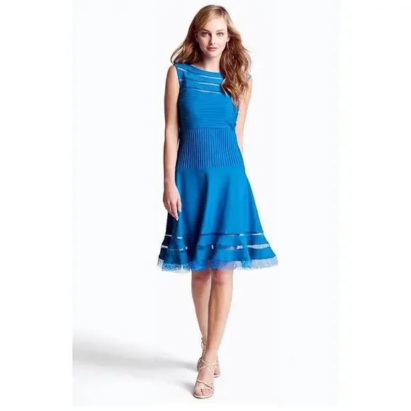 Tadashi Shoji | Dresses | Tadashi Shoji Illusion Mesh Stripe Pintuck Jersey Sky Blue Cocktail Dress Small | Poshmark Tadashi Shoji | Dresses | Tadashi Shoji Illusion Mesh Stripe Pintuck Jersey Sky Blue Cocktail Dress Small | Poshmark